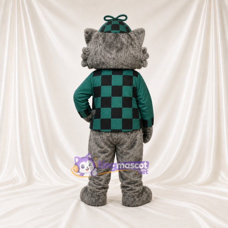 Détective Raton Laveur Costume de mascotte intégral pour adultes Événements scolaires