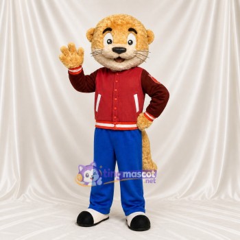 Otter Mascot Costume Full Body for Adults School Events