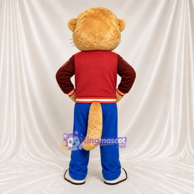 Otter Mascot Costume Full Body for Adults School Events