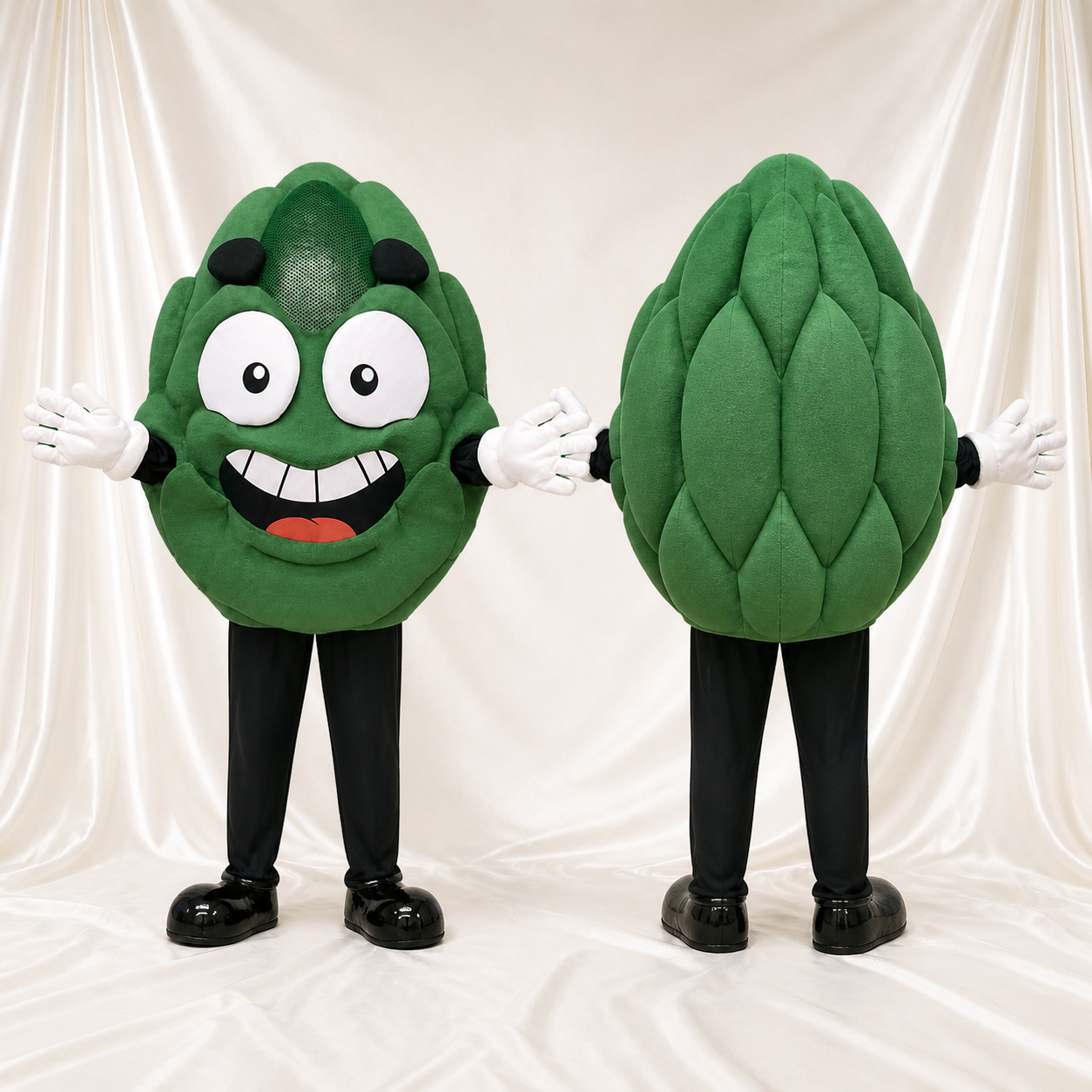 Artichoke Mascot Costume Full Body for Adults Trade Shows Artichoke Mascot Costume Full Body for Adults Trade Shows