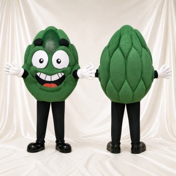 Artichoke Mascot Costume Full Body for Adults Trade Shows