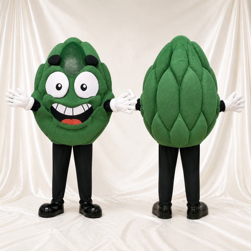 Artichoke Mascot Costume Full Body for Adults Trade Shows