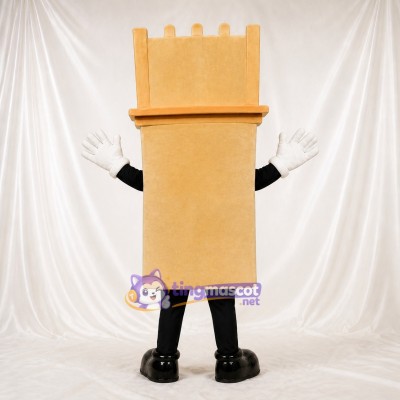 Castle Tower Mascot Costume Full Body for Adults Trade Shows