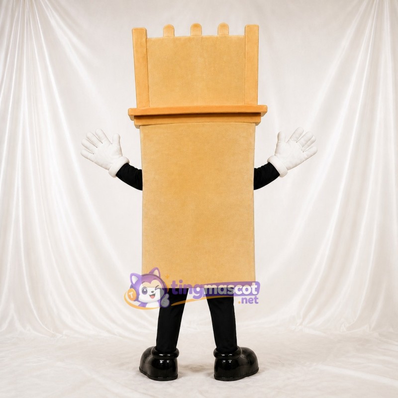 Castle Tower Mascot Costume Full Body for Adults Trade Shows