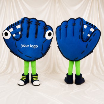 Baseballhandschuh Maskottchenkostüm Ganzkörper für Erwachsene Messen