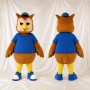 Cartoon Facial Owl Mascot Costume Full Body for Adults School Events