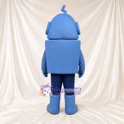 Detailed Themed Robot Mascot Costume Full Body for Adults School Events