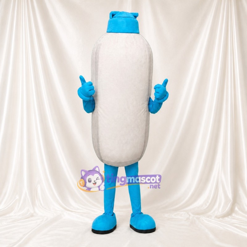 Product Shaped Bottle Mascot Costume Full Body for Adults Trade Shows