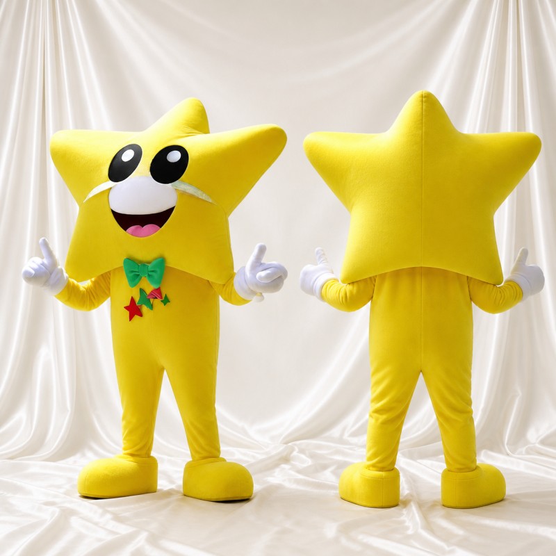 Star Mascot Costume Full Body for Adults Trade Shows