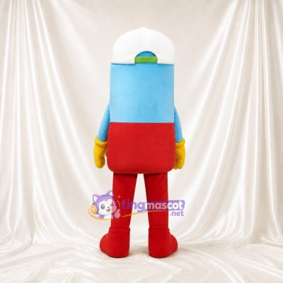 Medical Character Mascot Costume Full Body for Adults School Events