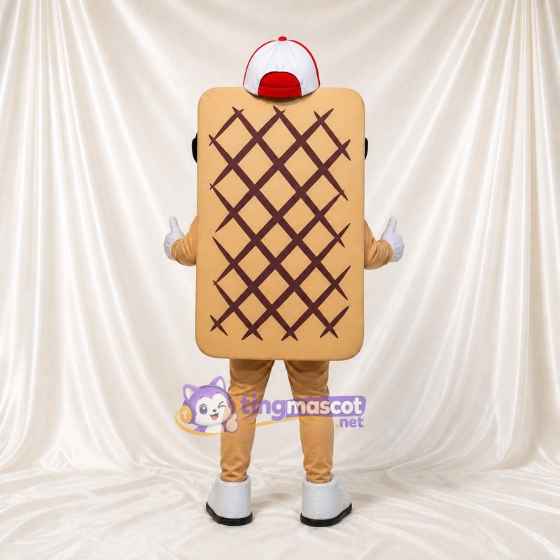 Ice Cream Sandwich Mascot Costume Full Body for Adults Trade Shows
