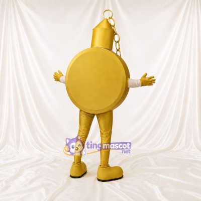 Pocket Watch Mascot Costume Full Body for Adults Trade Shows