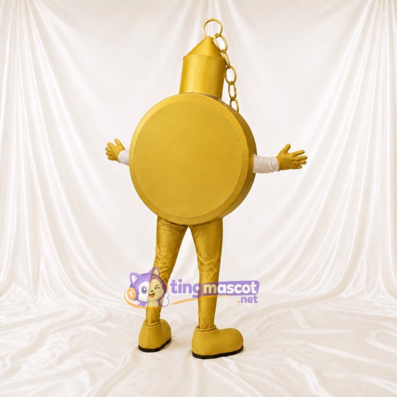 Pocket Watch Mascot Costume Full Body for Adults Trade Shows