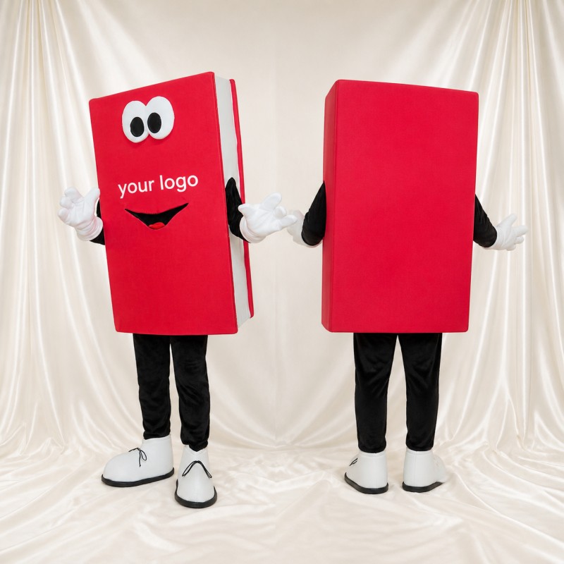 Book Mascot Costume Full Body for Adults Trade Shows