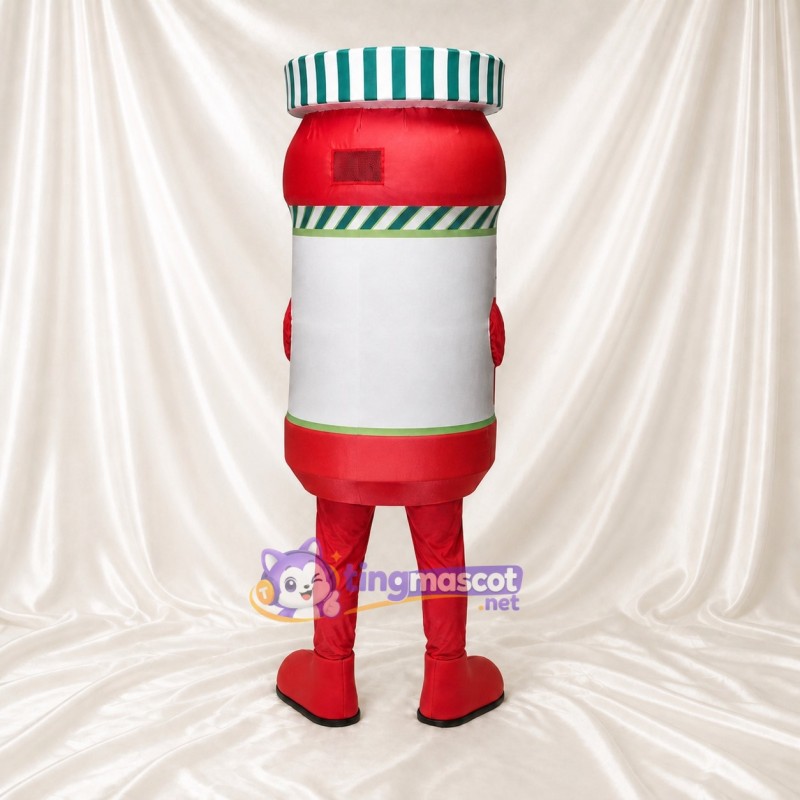 Jam Jar Mascot Costume Full Body for Adults Trade Shows