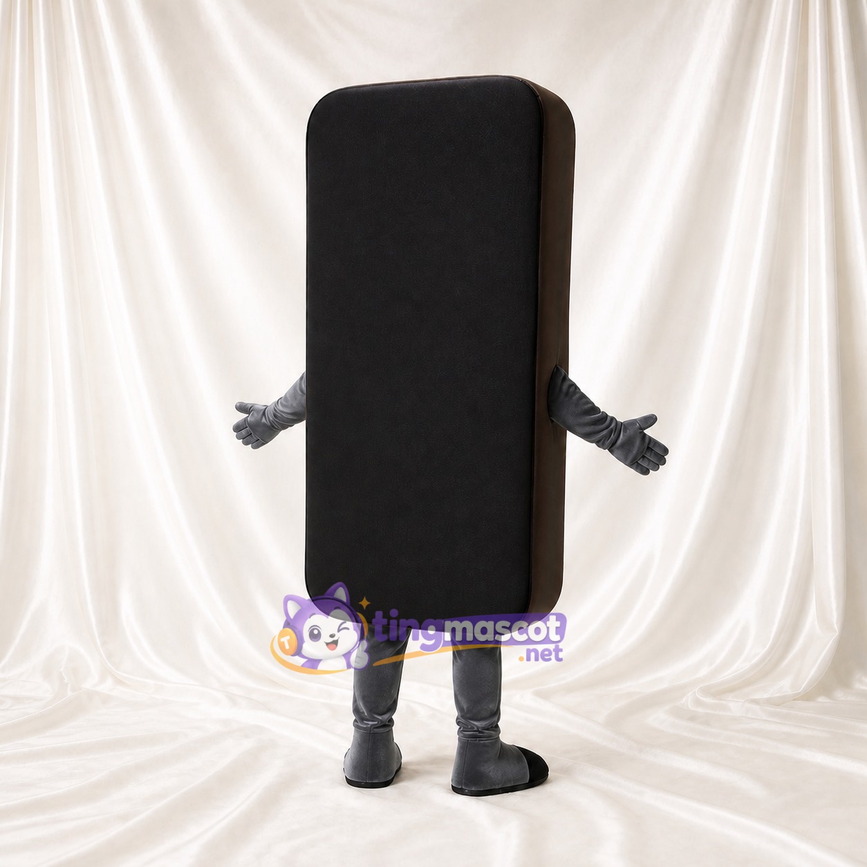 Smartphone en forme de produit Costume de mascotte intégral pour adultes Salons professionnels Smartphone en forme de produit Costume de mascotte intégral pour adultes Salons professionnels