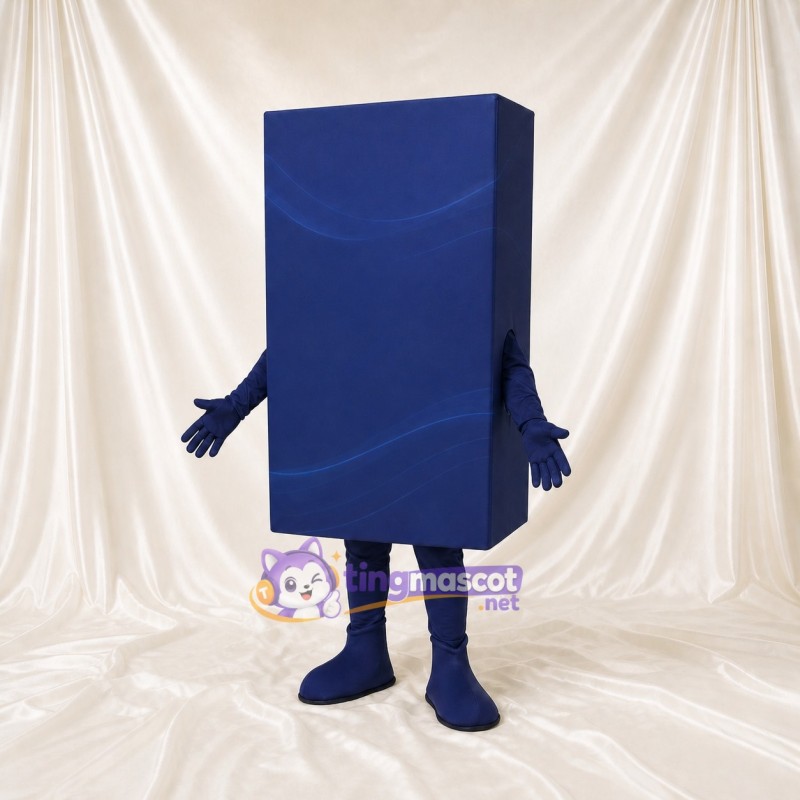 Rectangular Box Mascot Costume Full Body for Adults Trade Shows