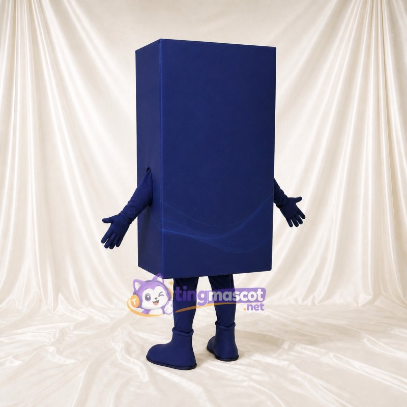 Rectangular Box Mascot Costume Full Body for Adults Trade Shows