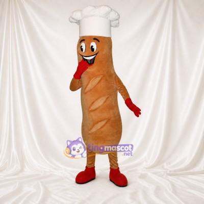 Drumstick Chef Mascot Costume Full Body for Adults School Events