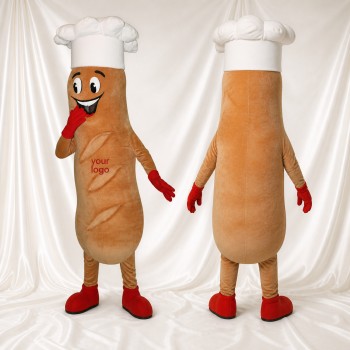 Chef de Cuisse de Poulet Costume de mascotte intégral pour adultes Événements scolaires