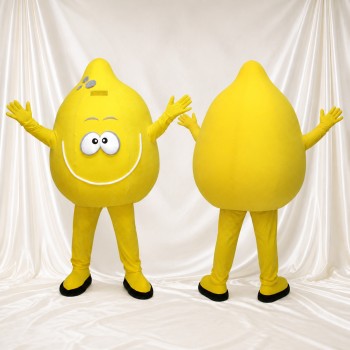 Bonbon au citron Costume de mascotte intégral pour adultes Salons professionnels