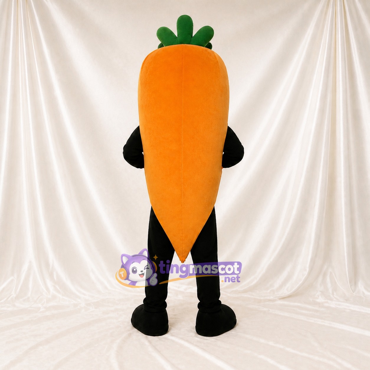 Carrot Mascot Costume Full Body for Adults Trade Shows Carrot Mascot Costume Full Body for Adults Trade Shows