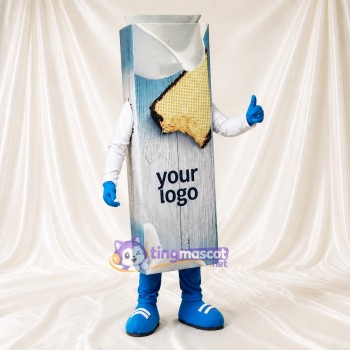 Snack Wrapper Mascot Costume Full Body for Adults Trade Shows