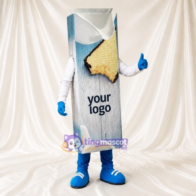 Snack Wrapper Mascot Costume Full Body for Adults Trade Shows