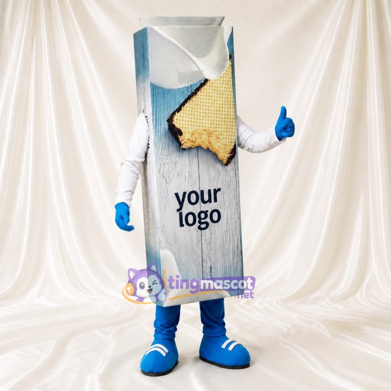 Snack Wrapper Mascot Costume Full Body for Adults Trade Shows