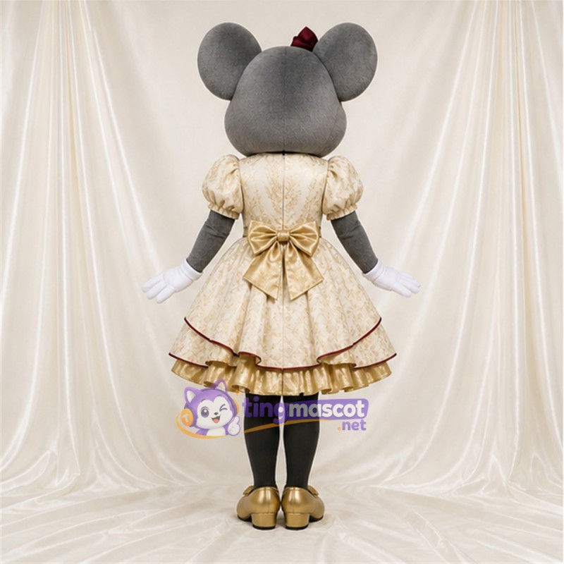 Mouse Princess Mascot Costume Full Body for Adults School Events