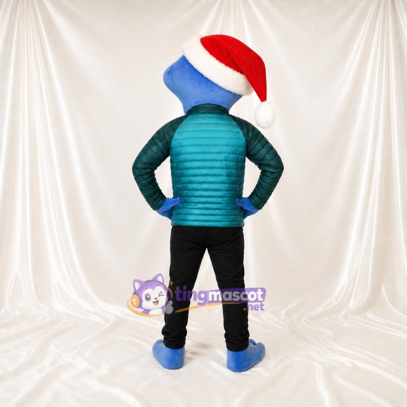 Grenouille d'hiver Costume de mascotte intégral pour adultes Événements scolaires