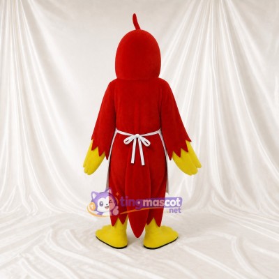 Bird Chef Mascot Costume Full Body for Adults School Events