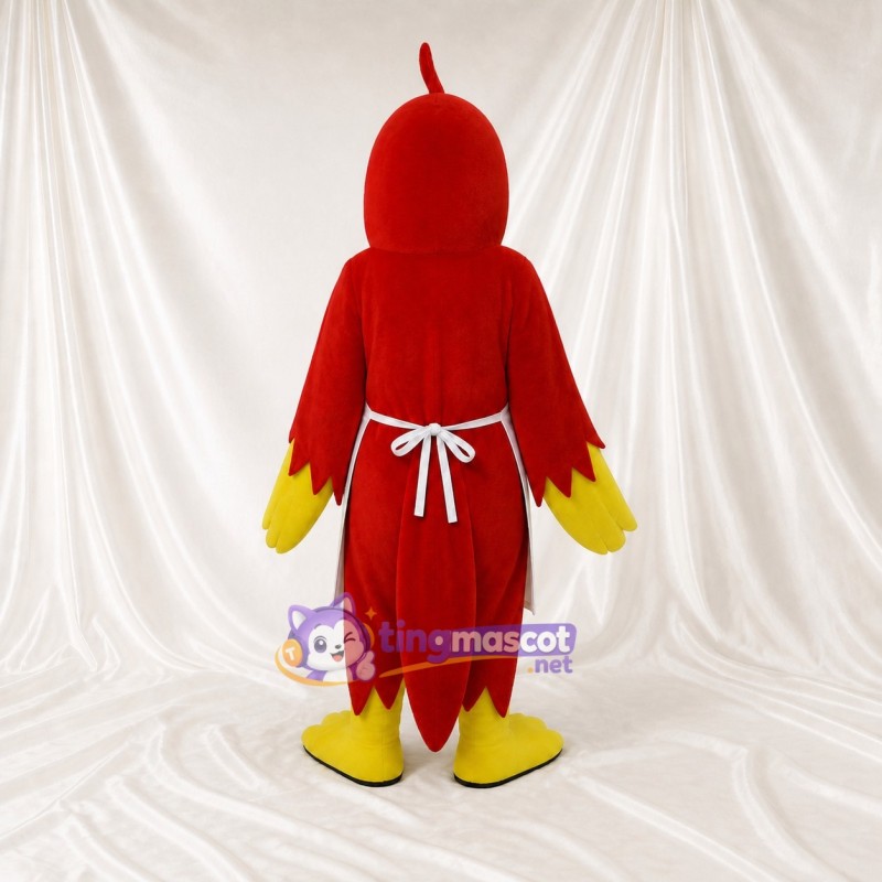 Bird Chef Mascot Costume Full Body for Adults School Events