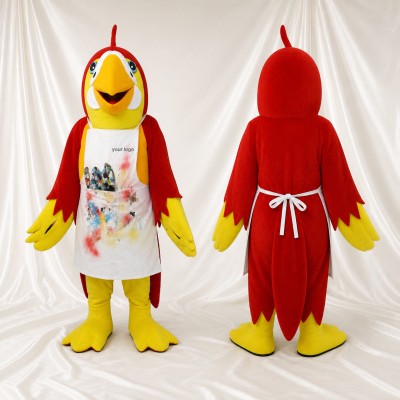 Bird Chef Mascot Costume Full Body for Adults School Events