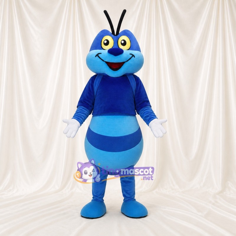 Blue Ant Mascot Costume Full Body for Adults School Events