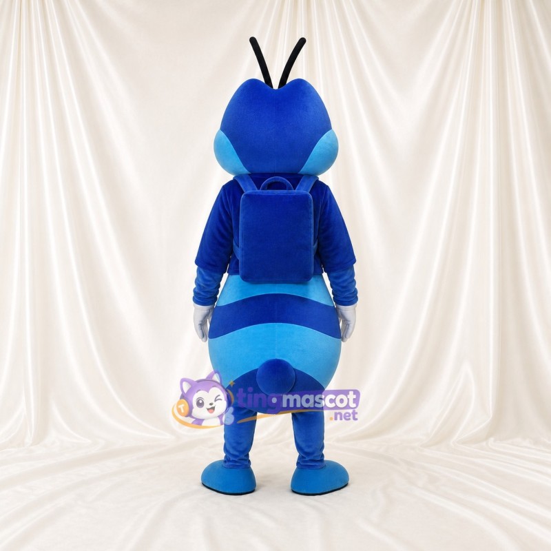 Blue Ant Mascot Costume Full Body for Adults School Events