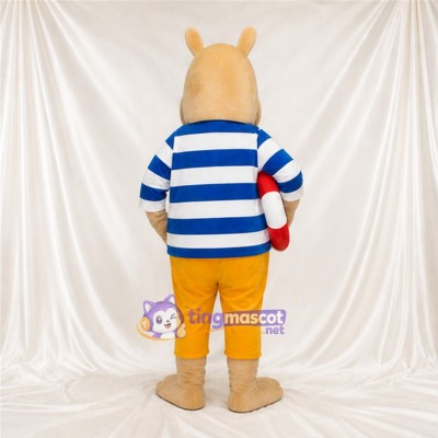 Hippo Mascot Costume Full Body for Adults Sports Events