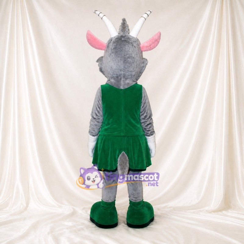 Sheep Woman Mascot Costume Full Body for Adults School Events