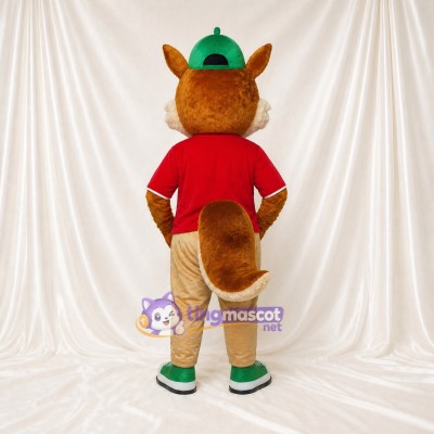 Squirrel Mascot Costume Full Body for Adults Sports Events