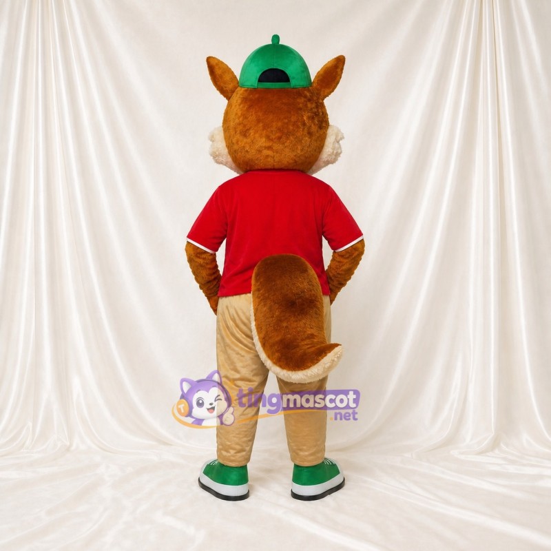 Squirrel Mascot Costume Full Body for Adults Sports Events