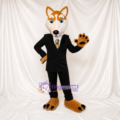 Business Fox Mascot Costume Full Body for Adults Promotions