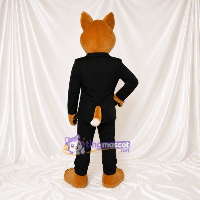 Business Fox Mascot Costume Full Body for Adults Promotions