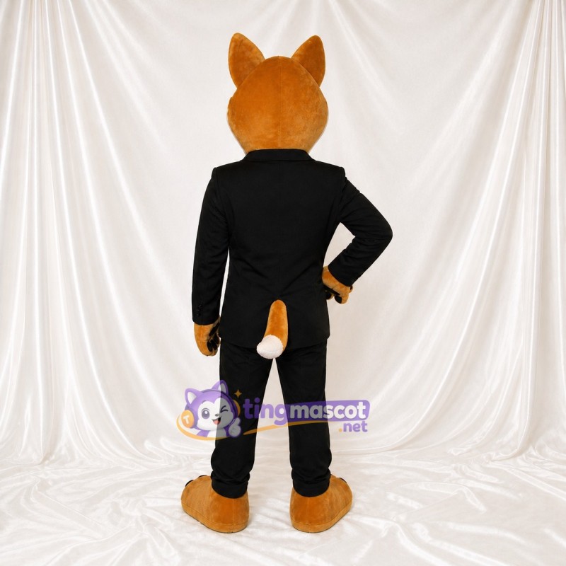 Business Fox Mascot Costume Full Body for Adults Promotions