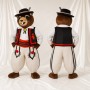 Costume de mascotte marmotte traditionnelle intégral pour adultes – promotions