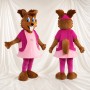 Squirrel Girl Mascot Costume Full Body for Adults School Events