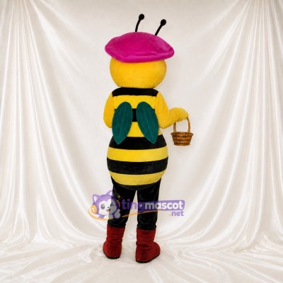 Bee Vendor Mascot Costume Full Body for Adults Promotions