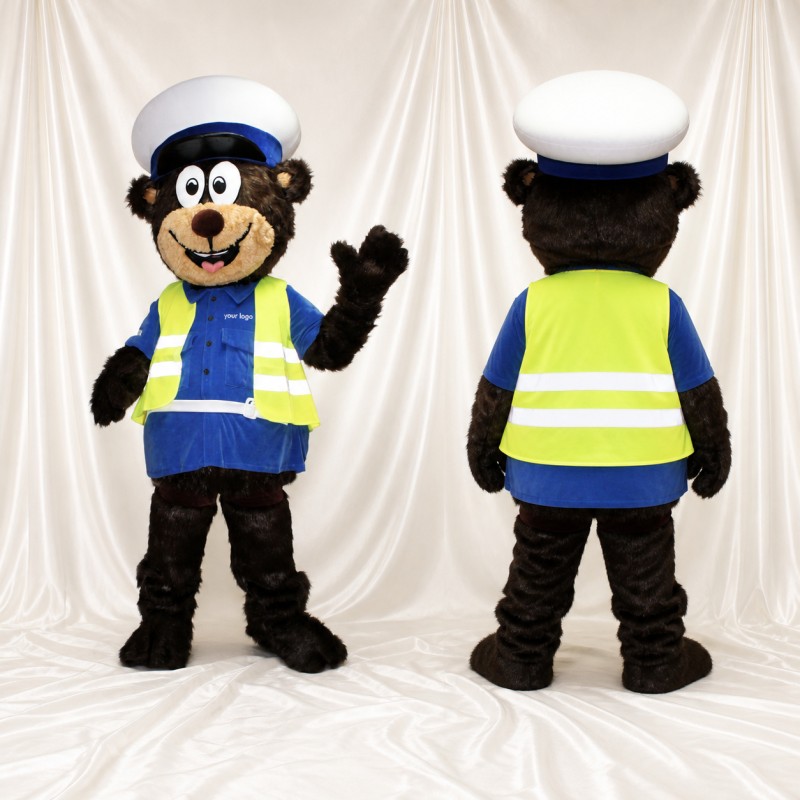 Ours Marin Costume de mascotte intégral pour adultes Promotions