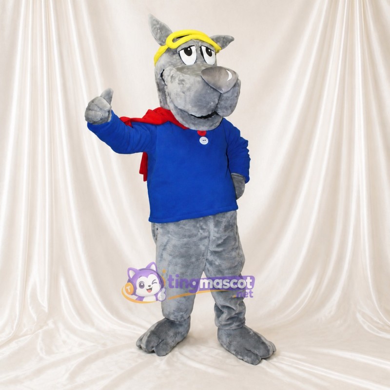 Horse Hero Mascot Costume Full Body for Adults School Events