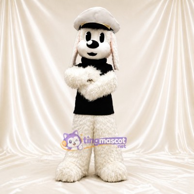 Sailor Dog Mascot Costume Full Body for Adults School Events