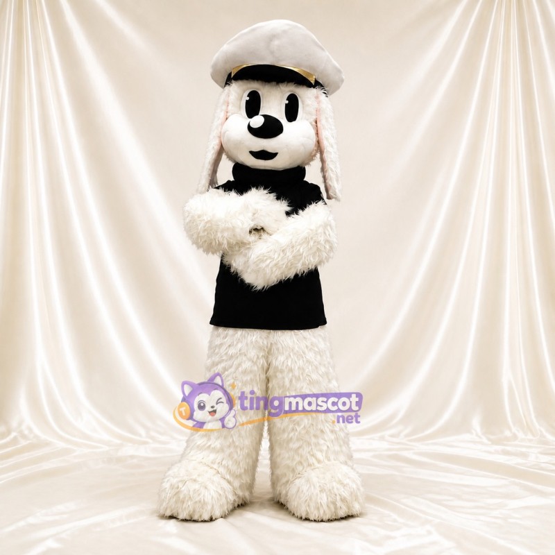Sailor Dog Mascot Costume Full Body for Adults School Events